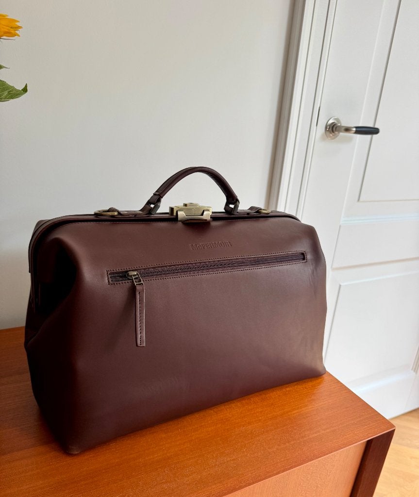 Leren dokterstas McFermoir, Ophalen of Verzenden, Zo goed als nieuw, Minder dan 35 cm, Minder dan 50 cm