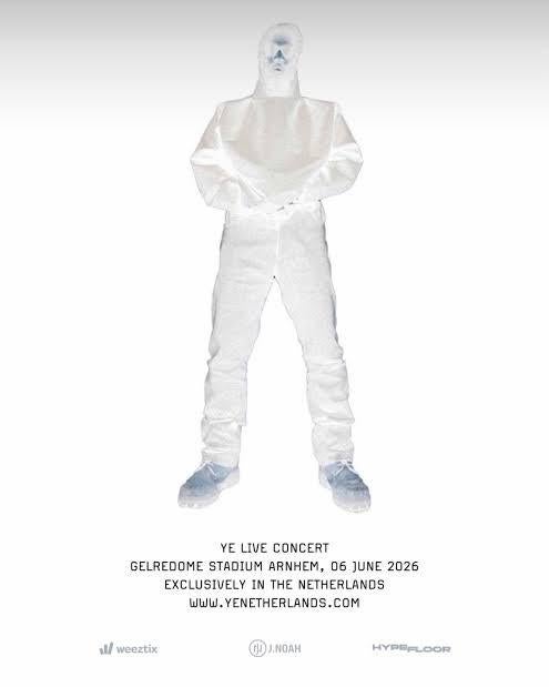 Ye 6 Juni - 6 x staanplaatsen links, Tickets en Kaartjes, Drie personen of meer, Juni