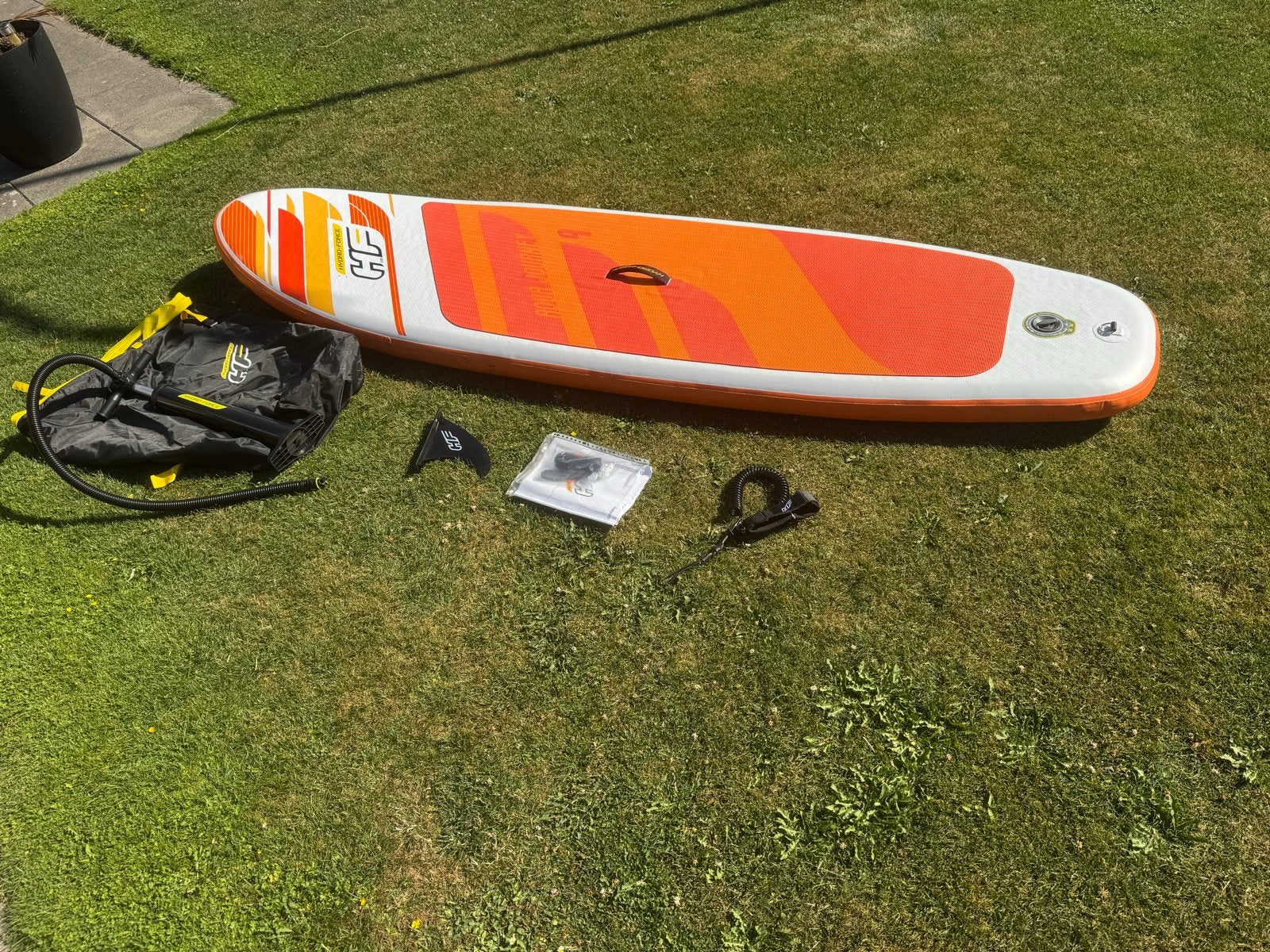 SUP Board HF Aqua Journey 9' met peddel en pomp, Ophalen, Zo goed als nieuw, SUP-boards