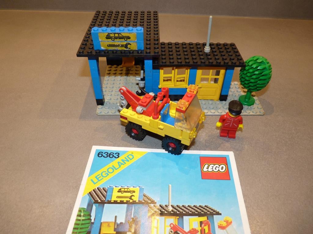 Lego 6363 Auto Repair Shop, Kinderen en Baby's, Speelgoed | Duplo en Lego, Compleet, Gebruikt, Lego, Ophalen of Verzenden