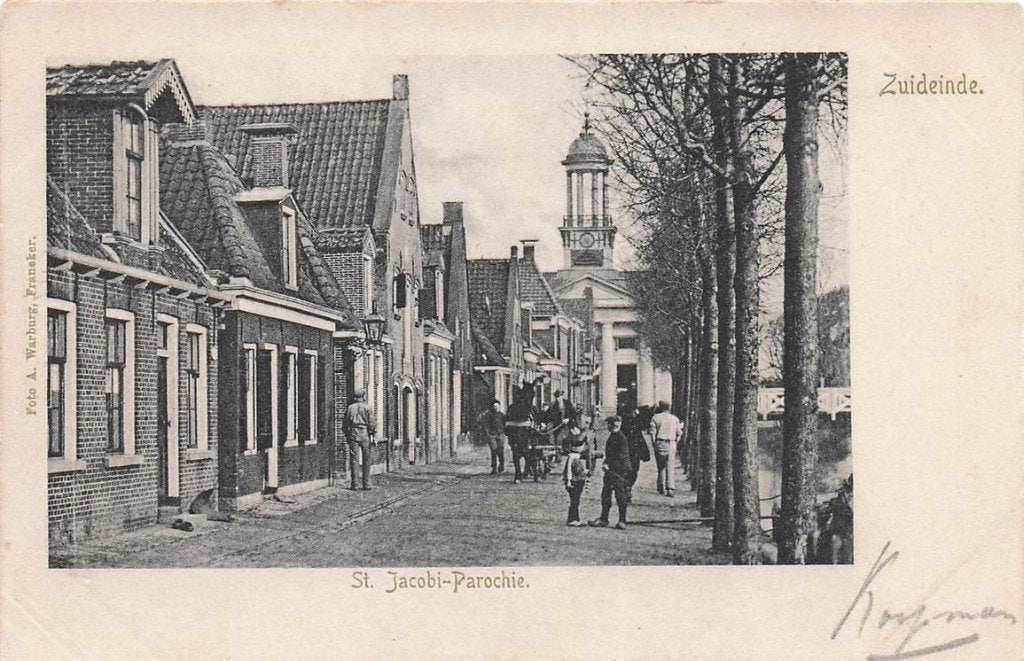 703-196-039 St Jacobi-Parochie Zuideinde, Verzamelen, Verzenden, Voor 1920, Friesland