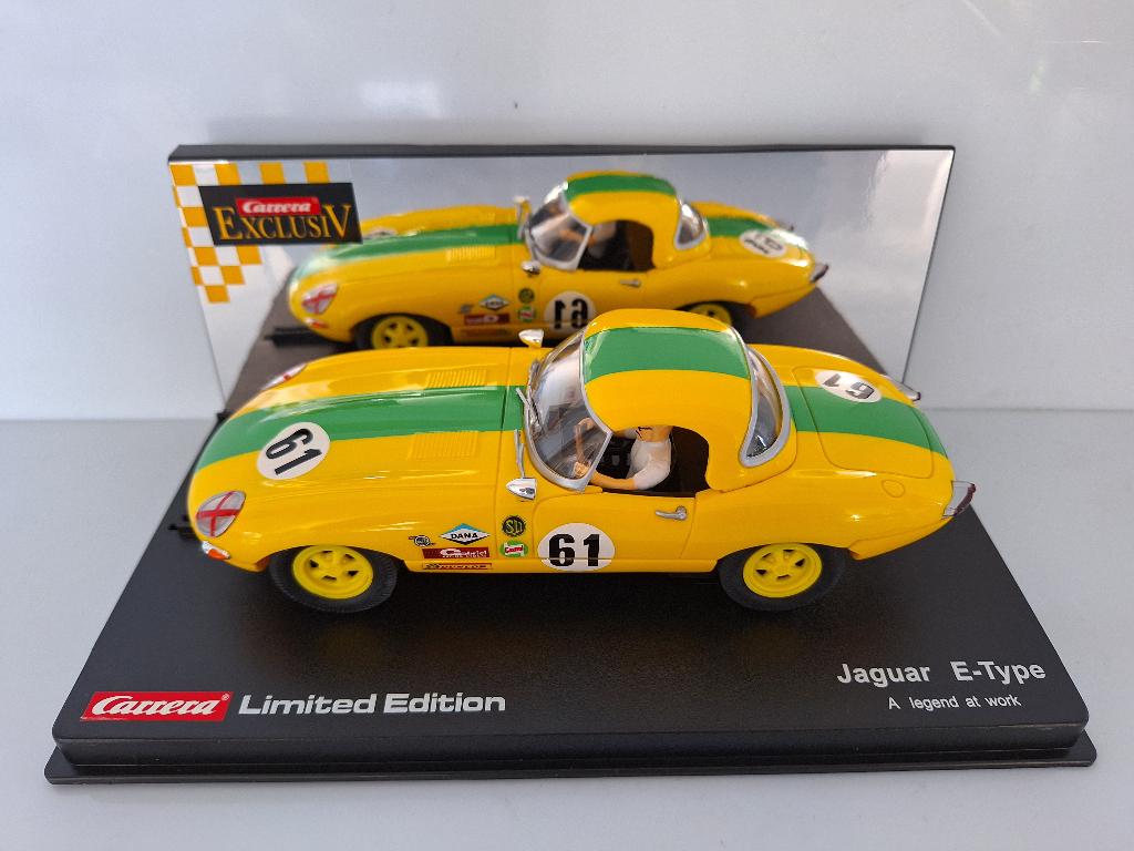 Carrera Exclusiev 1:24 Jaguar E-​Type # 61 Limited Edi 20488, Carrera, Racebaan, Carrera, Carrera