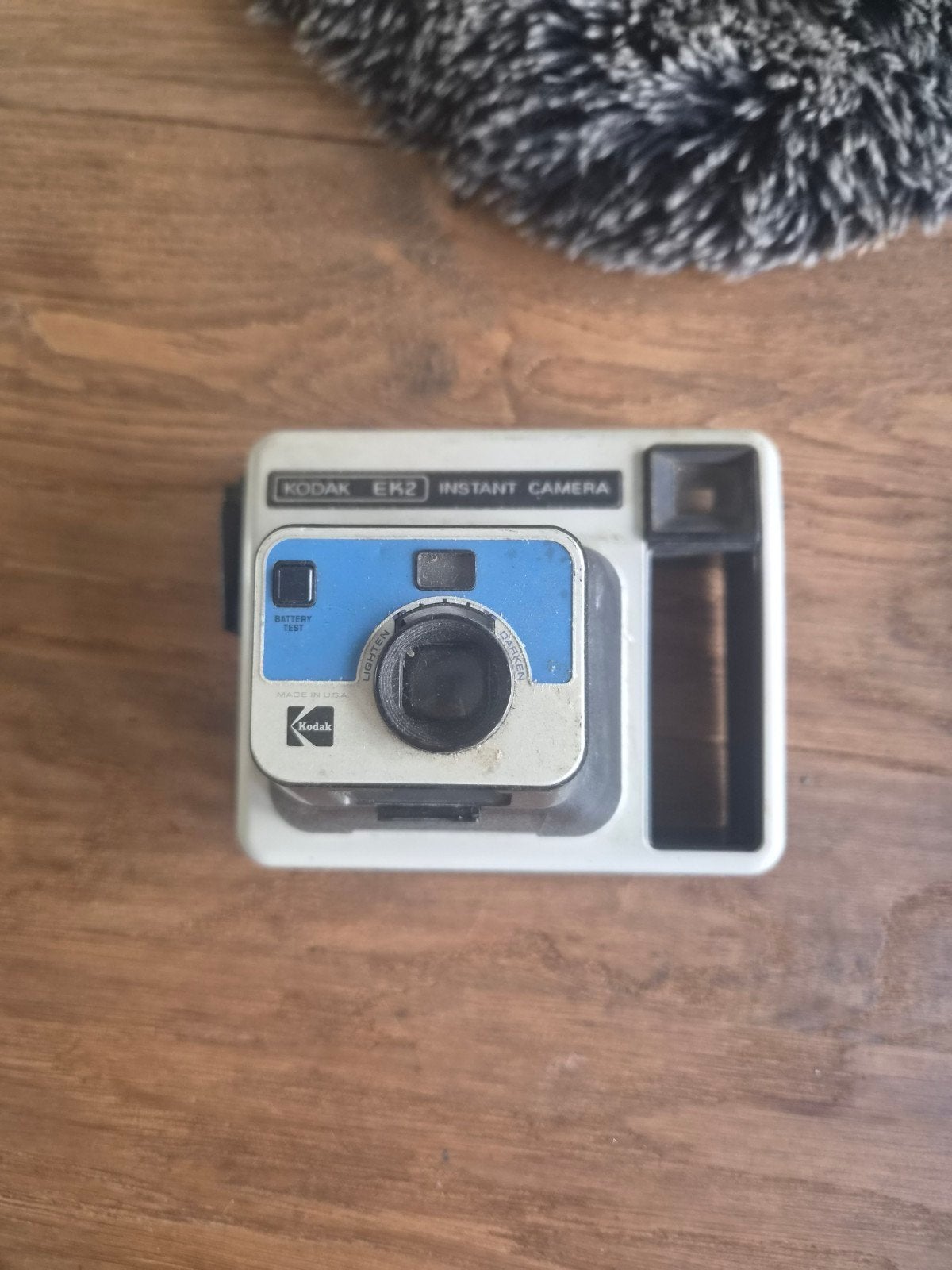 Vintage Kodak EK2 Instant Camera - Direct Klaar Camera, Audio, Tv en Foto, Fotocamera's Analoog, Ophalen, Gebruikt, Polaroid, Kodak