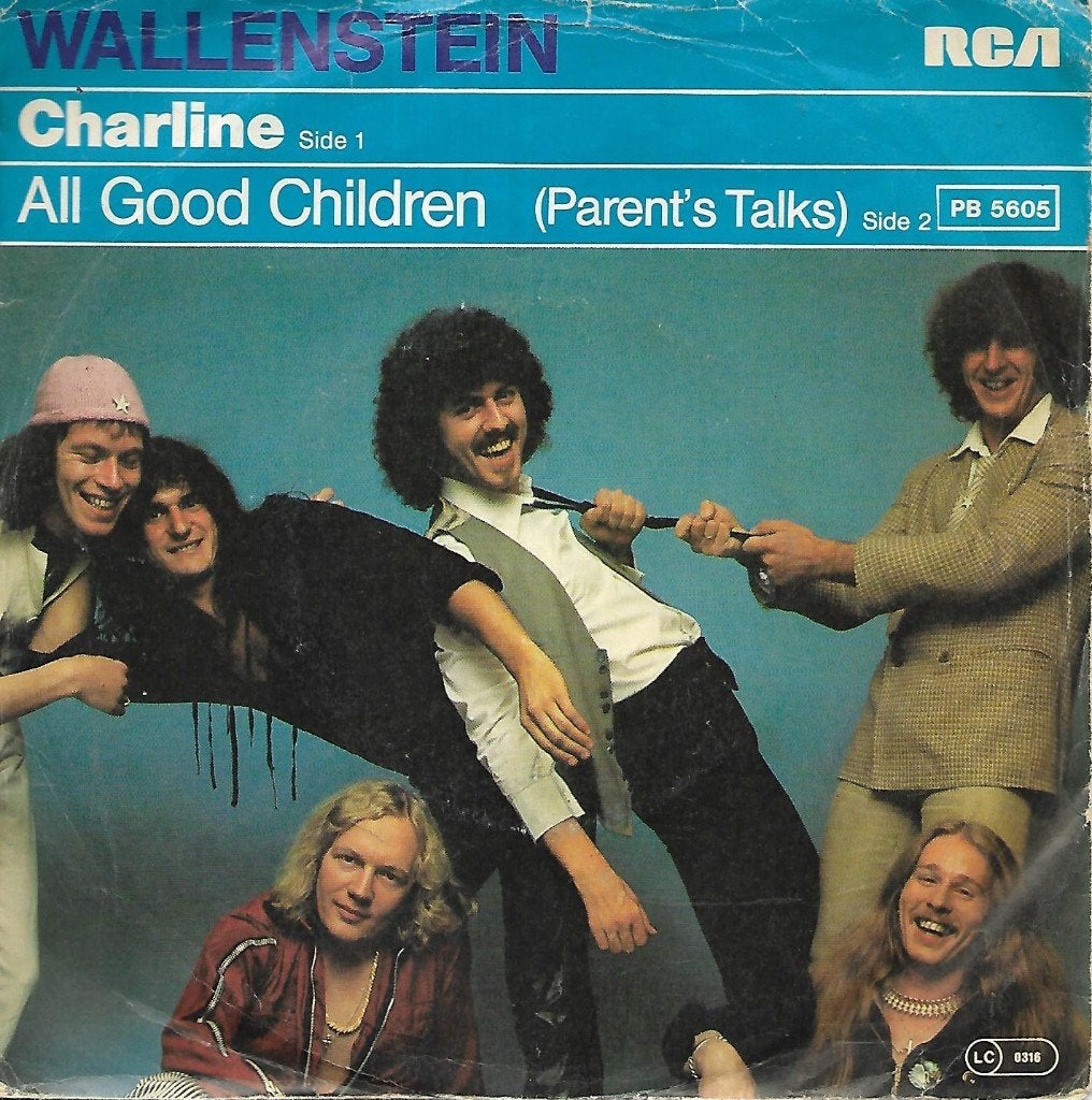 Wallenstein - Charline, Ophalen of Verzenden, Zo goed als nieuw, 7 inch, Pop