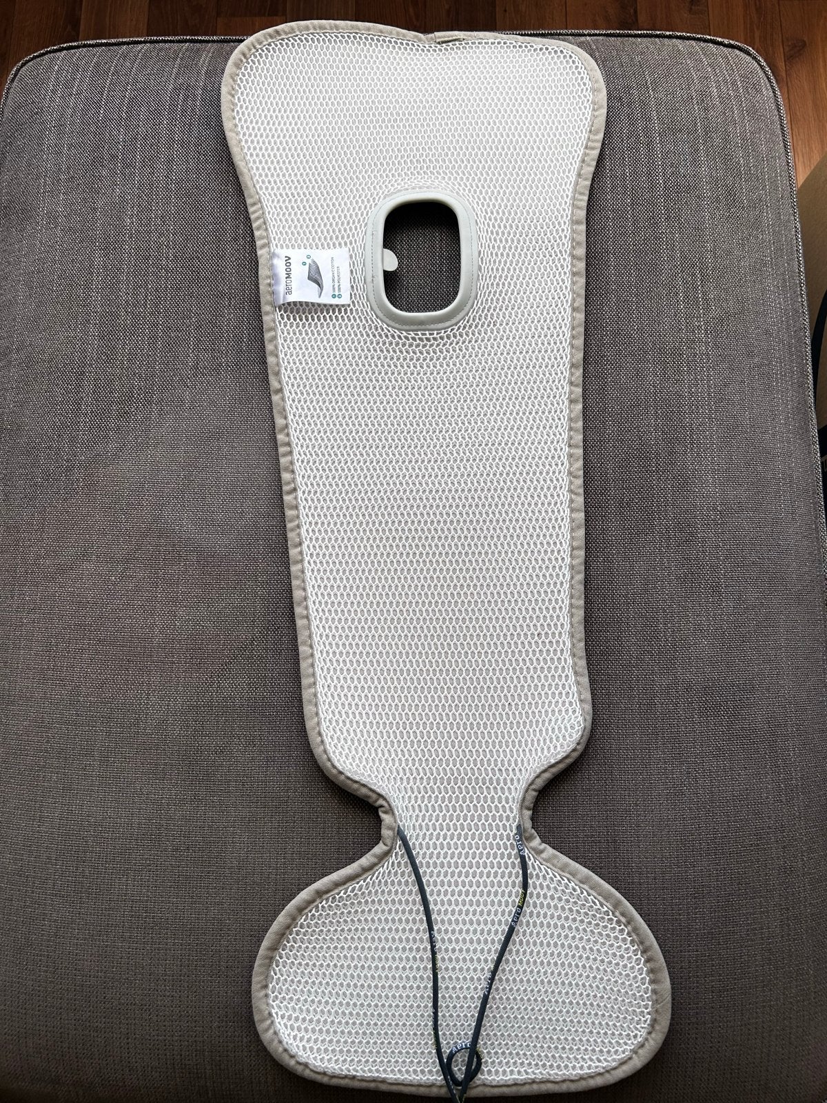 AeroMoov Air Layer Inlegger Groep 0/1 - Beige, Autogordel, 0 t/m 18 kg, Zo goed als nieuw, Ophalen