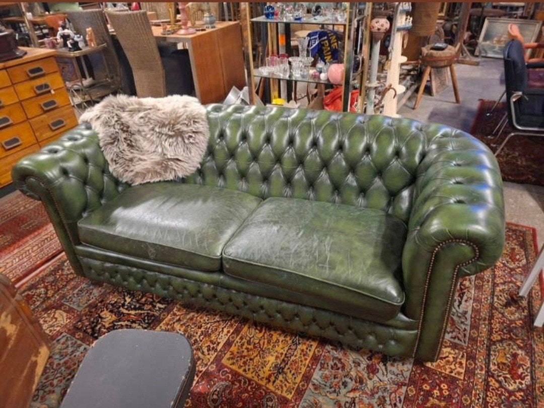 Chesterfield U.K., ., Driepersoons, 75 tot 100 cm, Ophalen of Verzenden