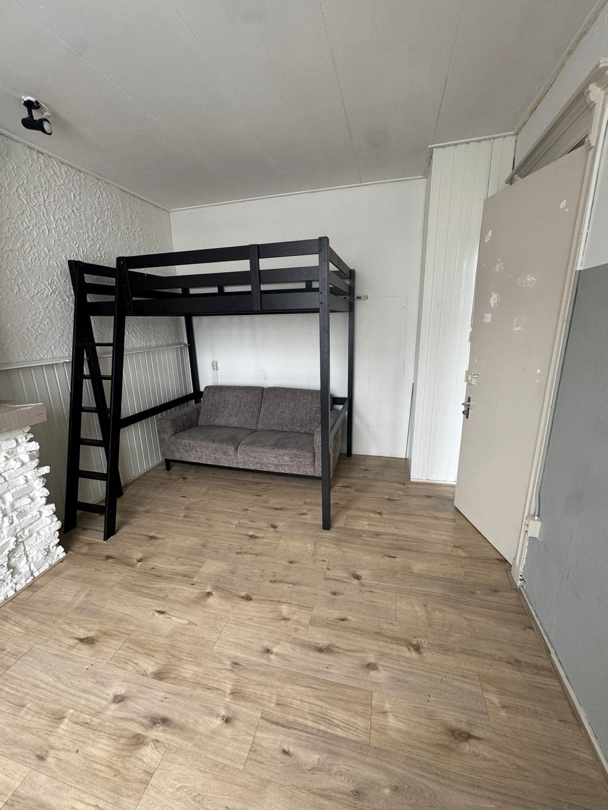 IKEA Storå Hoogslaper (Zwart) 140x200 cm, Huis en Inrichting, Slaapkamer | Stapelbedden en Hoogslapers, Gebruikt, Hoogslaper, 140 cm