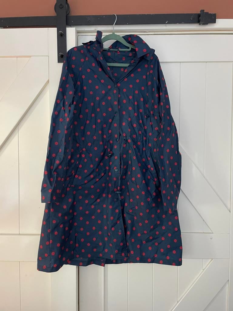 Cath kidston regenjas raincoat, Ophalen of Verzenden, Zo goed als nieuw, Maat 38/40 (M), Blauw