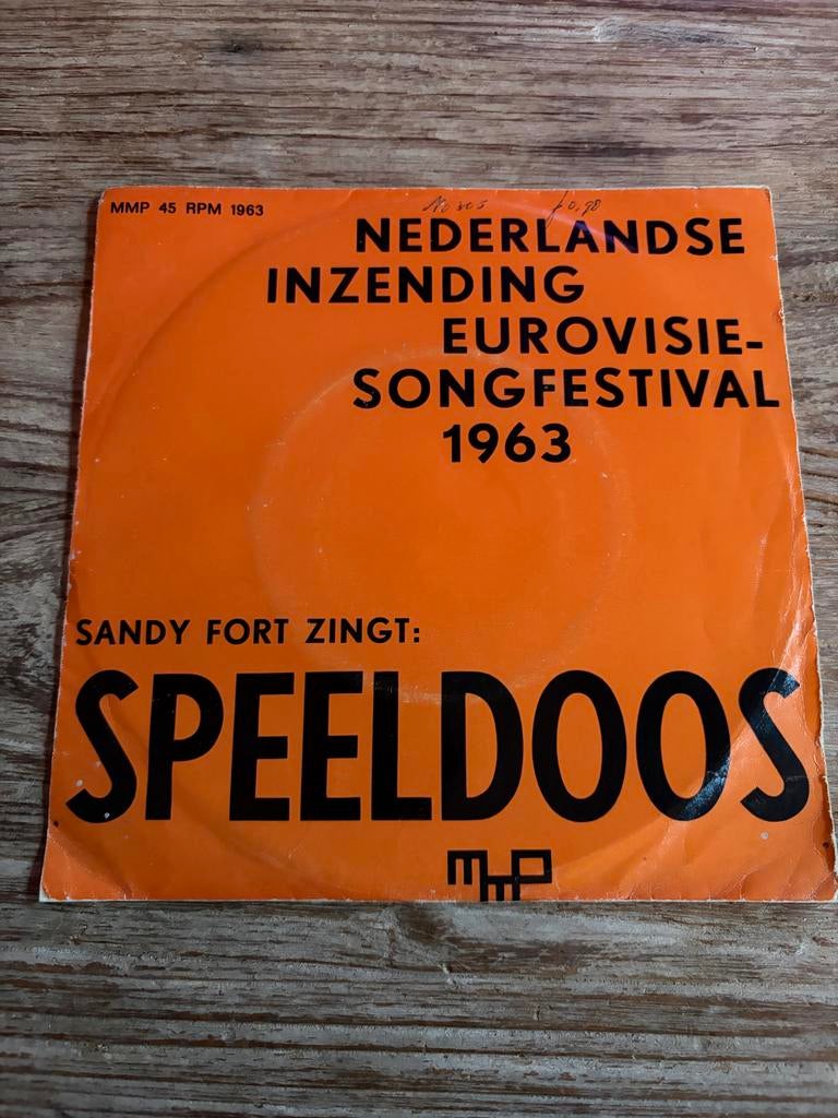 Sandy Fort - Speeldoos (Eurovisie Songfestival 1963), Gebruikt, Originele persing, 7 inch, Ophalen of Verzenden