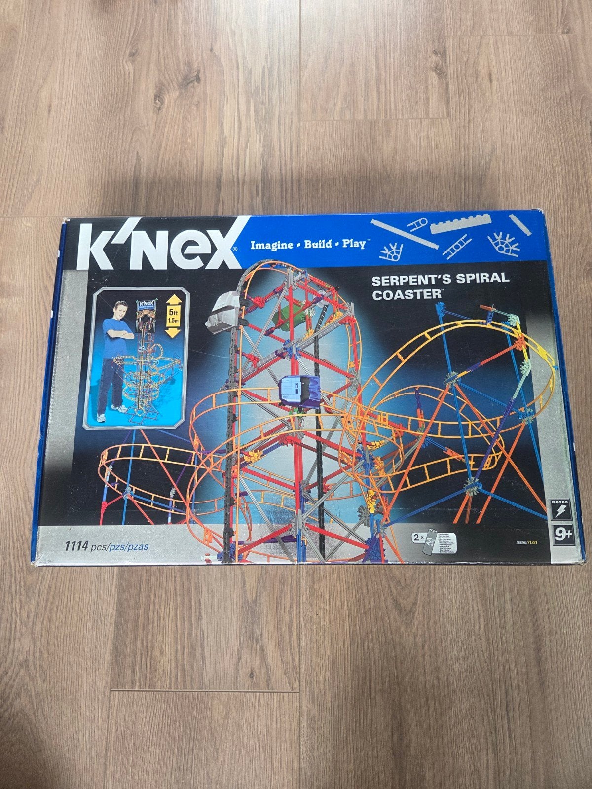 K'nex Serpent Spiral Coaster - Compleet en in Topconditie, Kinderen en Baby's, Ophalen of Verzenden, Zo goed als nieuw, K'nex