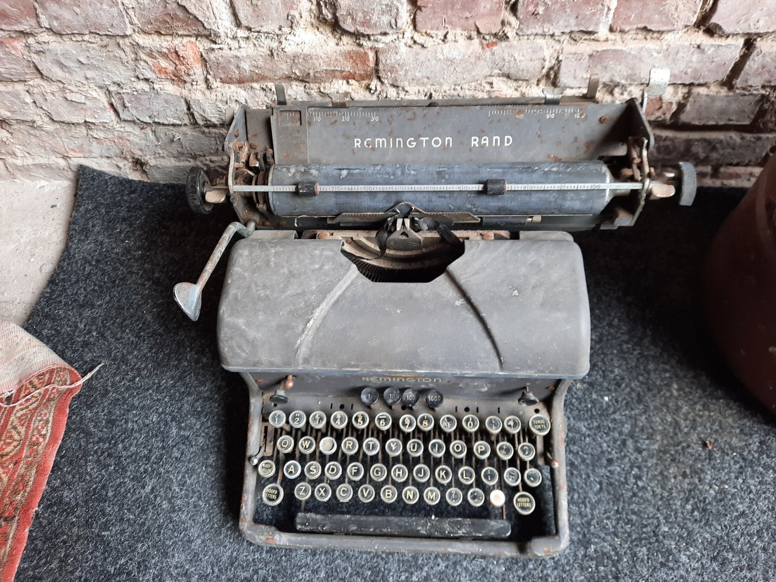 Oud typemachine, Diversen, Typemachines, Ophalen, Gebruikt