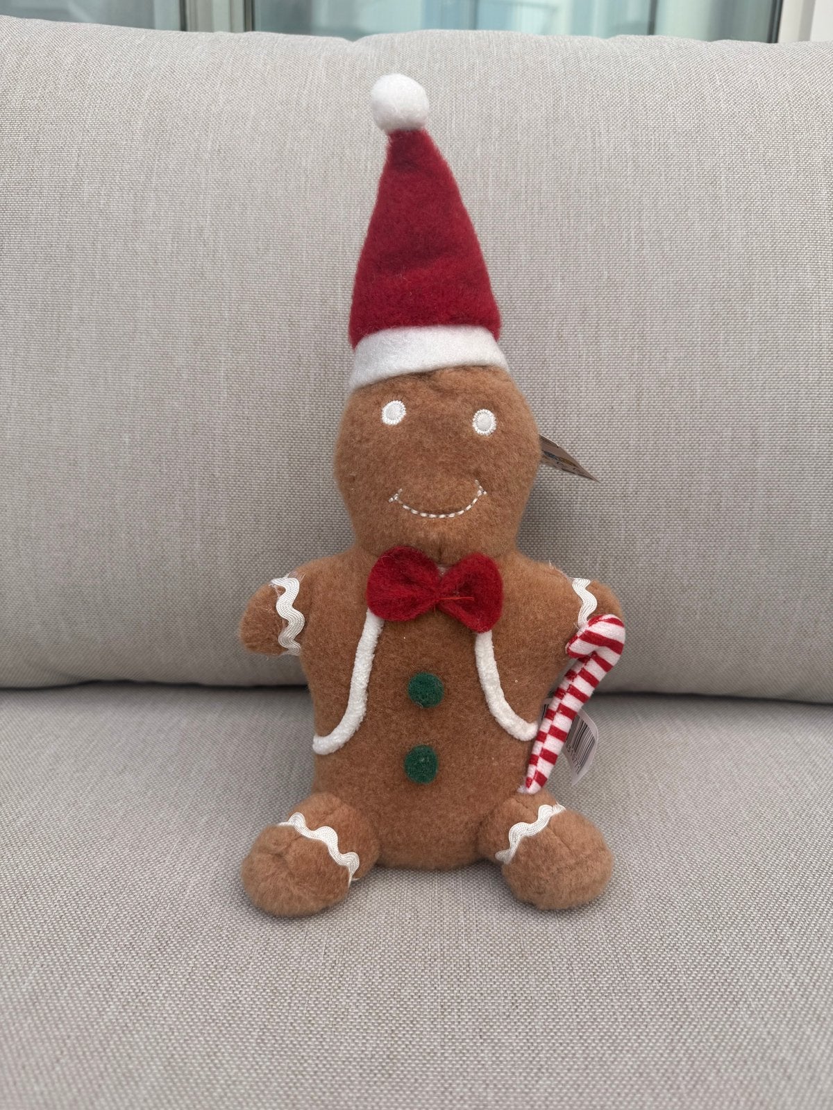 Gingerbread man | peperkoek mannetje zittend | 29 cm, Diversen, Ophalen of Verzenden, Nieuw