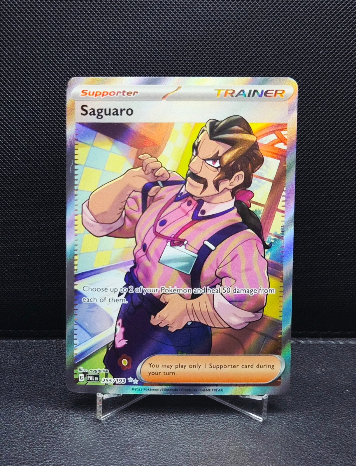 Saguaro 255/193 Paldea Evolved NM, Ophalen of Verzenden, Zo goed als nieuw