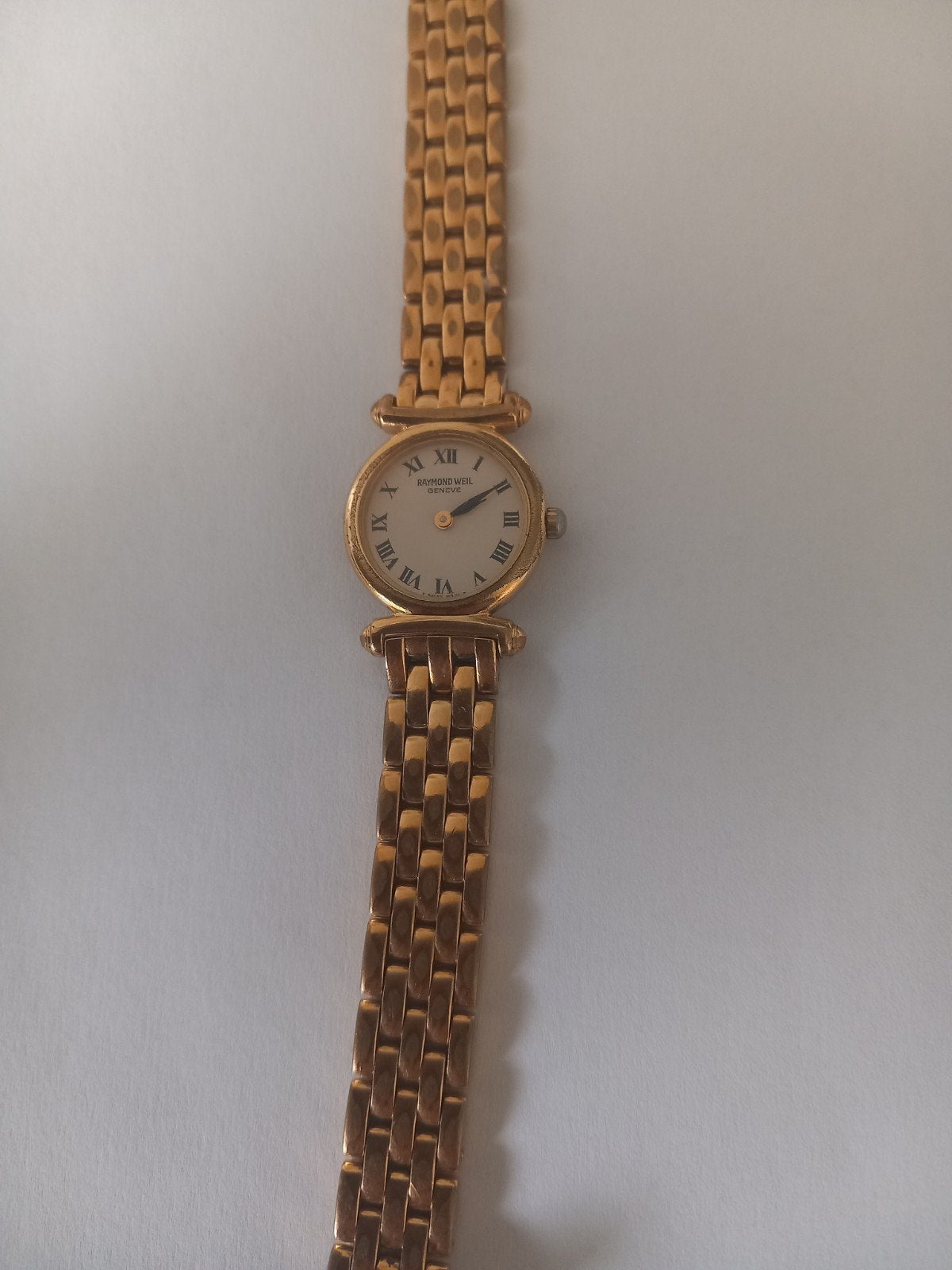 Raymond Weil gebruikt  dameshorloge - werkend, Verzenden, Gebruikt, Staal, Overige merken