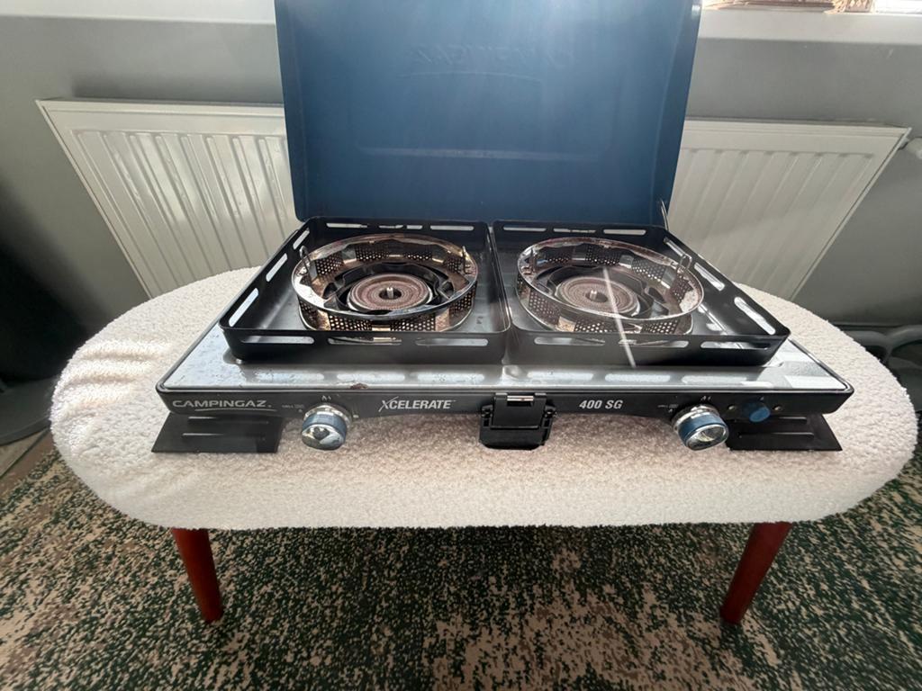 Campingaz Xcelerate 400 SG, Caravans en Kamperen, Ophalen, Gebruikt