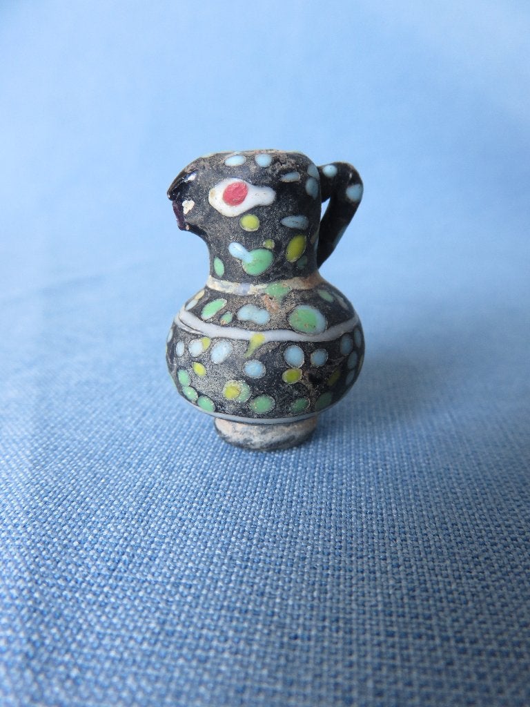 Vogel flesje in meerkleurig glas - 20e eeuw, Antiek en Kunst, Ophalen of Verzenden