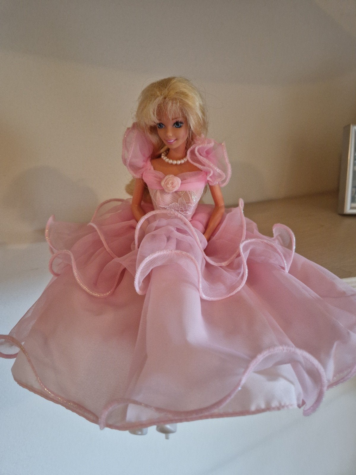 Barbie in Roze Galajurk - Vintage Collectie, Kinderen en Baby's, Ophalen of Verzenden, Zo goed als nieuw, Barbie