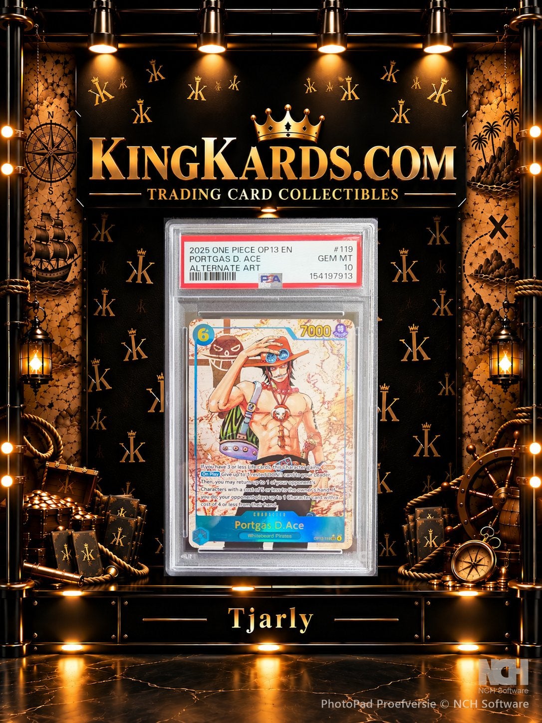 One Piece OP13 En Portgas D. Ace Monkey D. Luffy & Sabo Set, Ophalen, Zo goed als nieuw, Overige typen