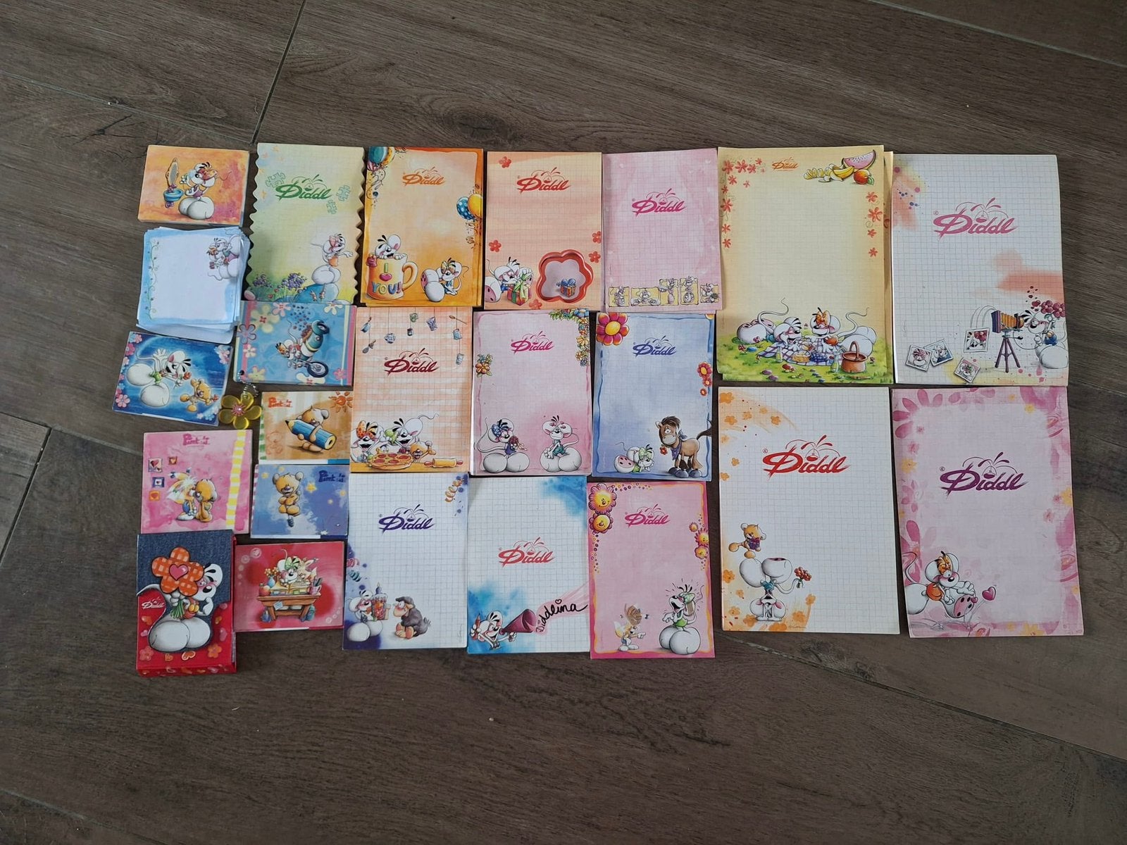 Grote Diddle verzameling zie foto’s, Ophalen of Verzenden, Diddl, Zo goed als nieuw, Papier, Kaart of Schrift