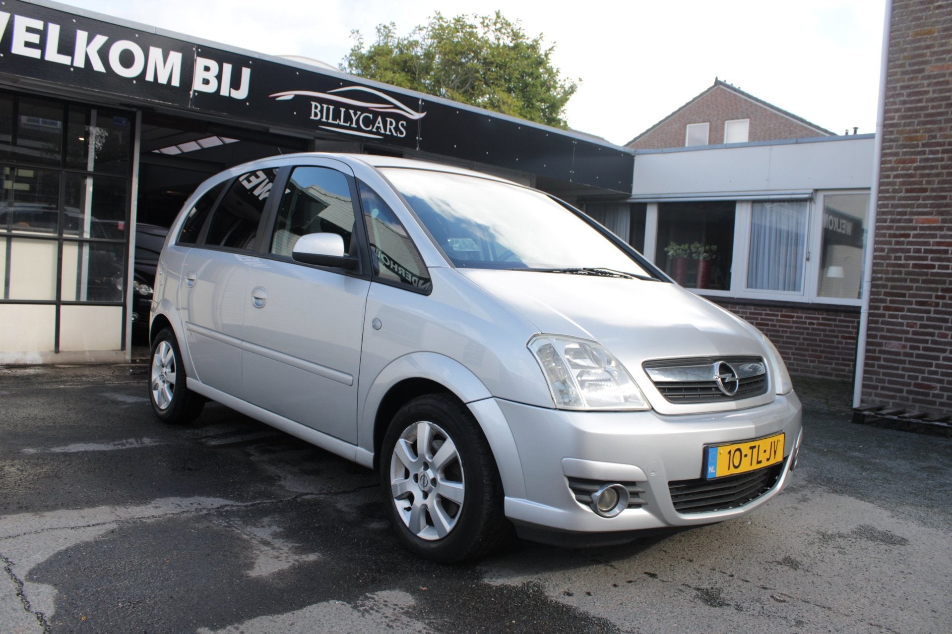 Opel Meriva 1.6-16V Cosmo / Airco / CruiseControl / Elektris, Auto's, Voorwielaandrijving, Gebruikt, Zwart, 4 cilinders
