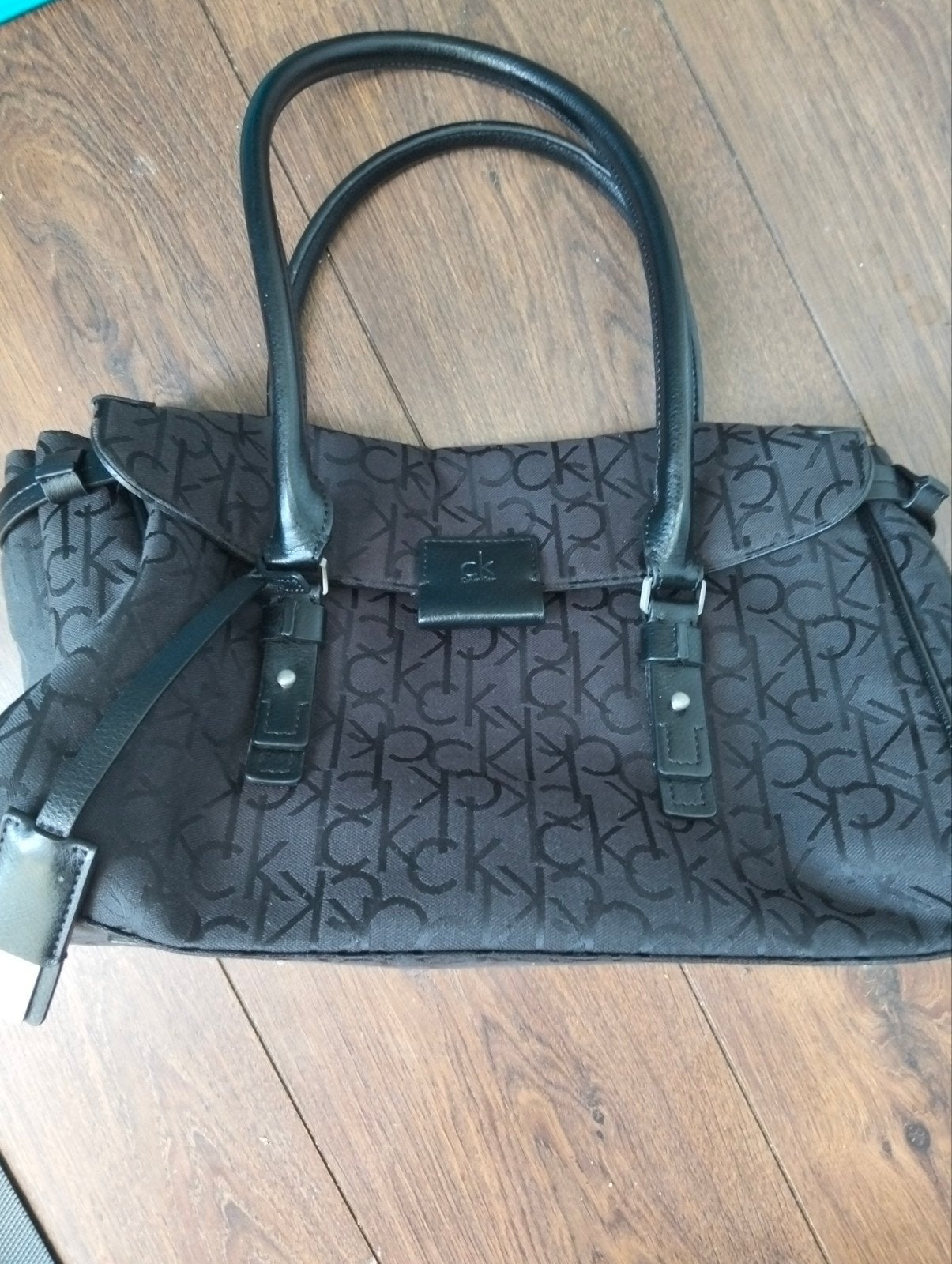 Vintage tas Calvin klein, Ophalen of Verzenden, Zo goed als nieuw, Zwart, Handtas