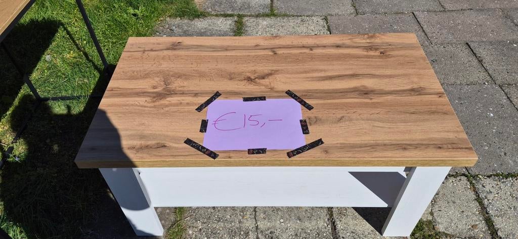 Salontafel jysk marksel van vorig jaar juli, Ophalen, 100 tot 150 cm, 50 tot 100 cm, Zo goed als nieuw