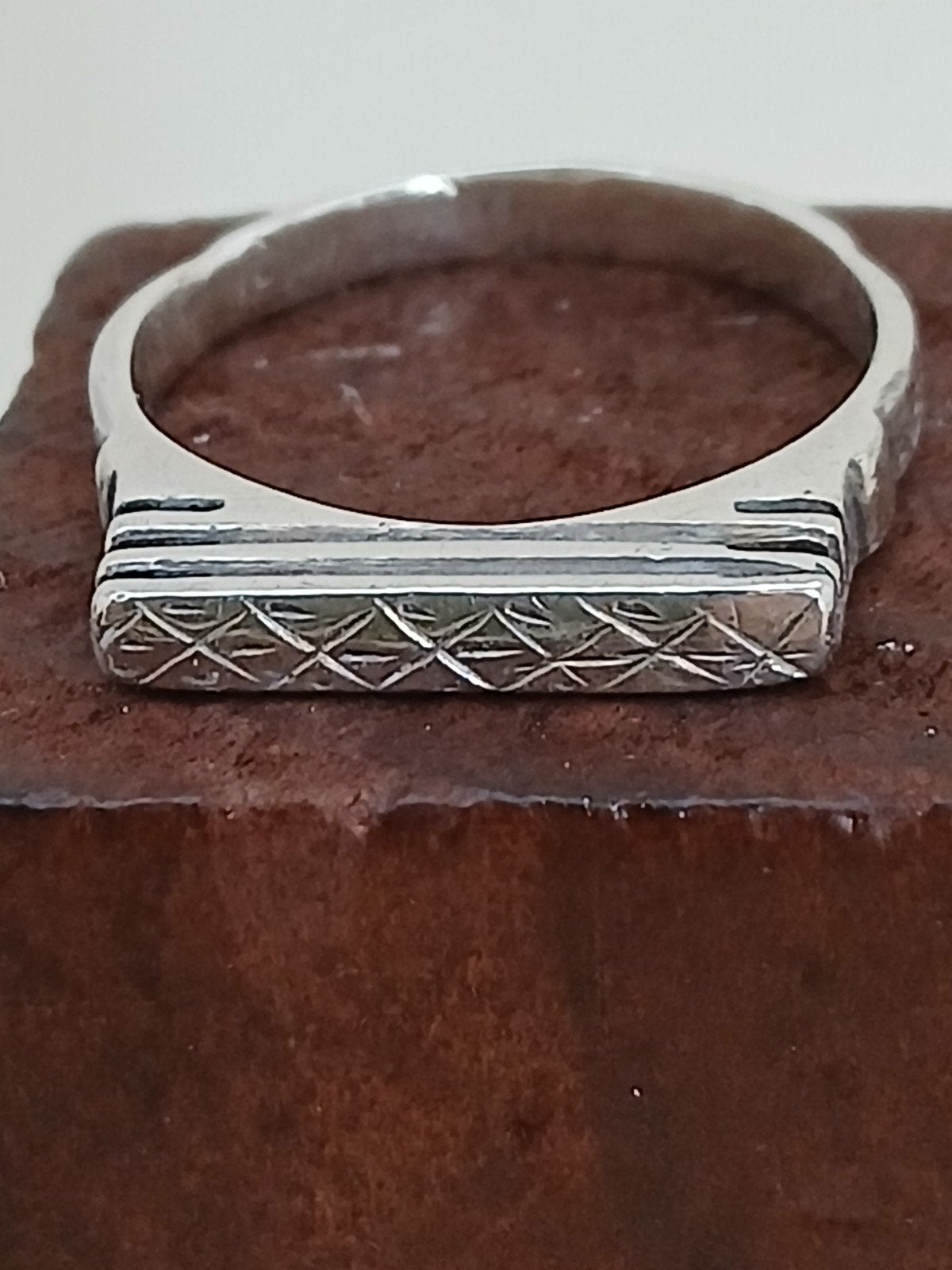 Prachtige Zilveren Ring - Maat 18, Ophalen of Verzenden