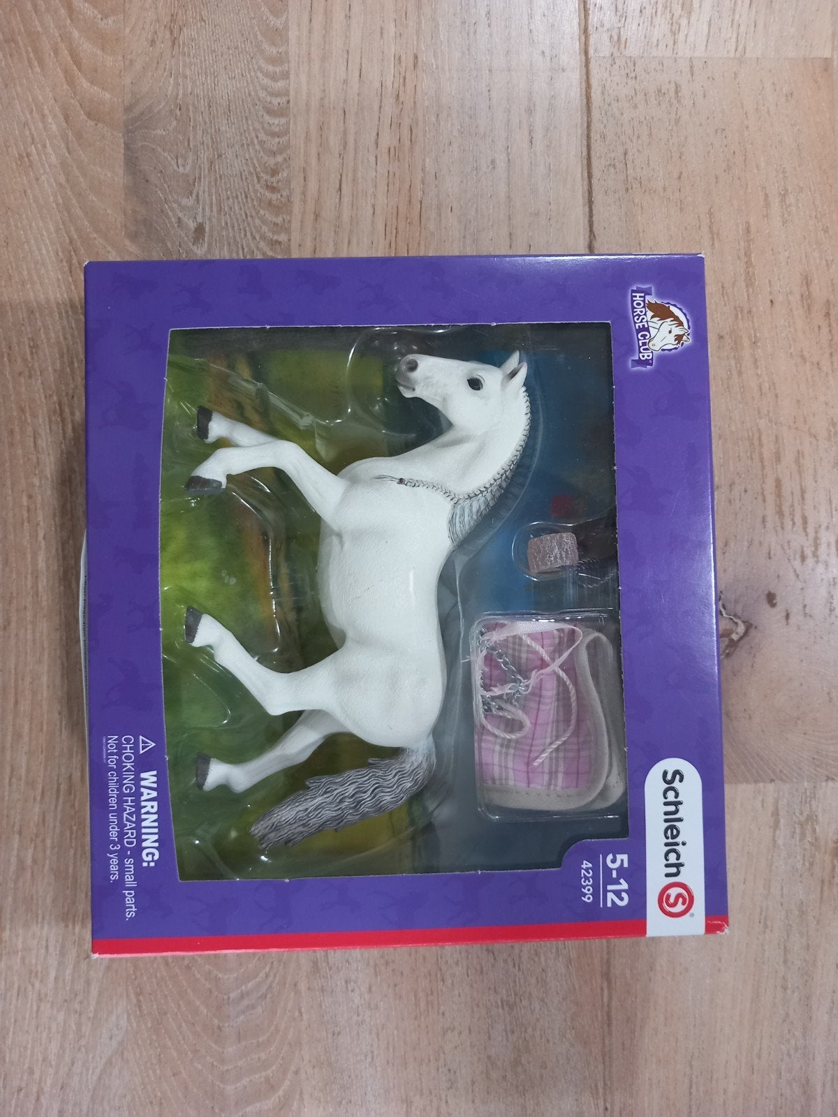 Schleich Horse Club paard met deken en halster, Ophalen of Verzenden, Zo goed als nieuw