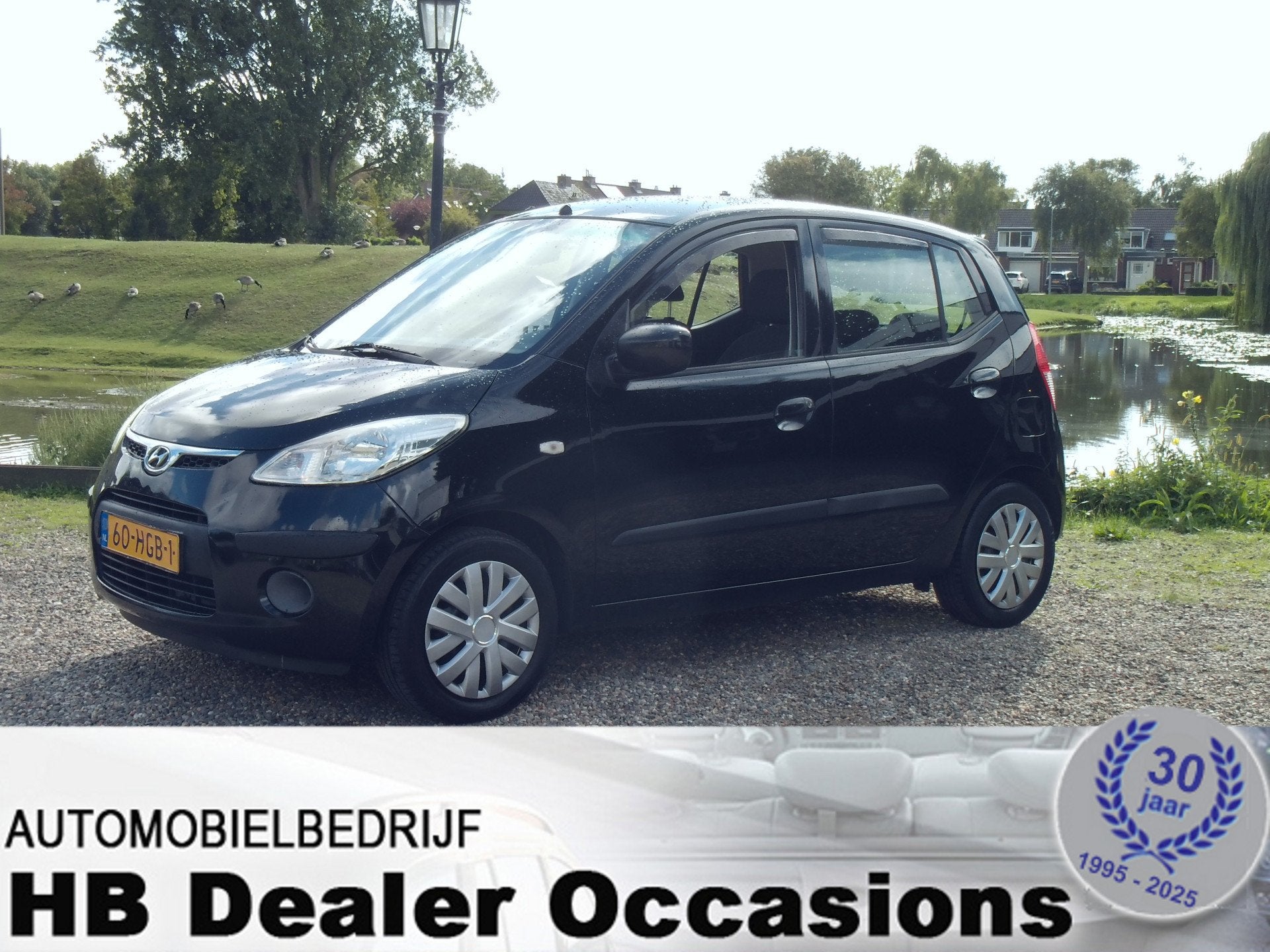 Hyundai i10 1.1 Dynamic (bj 2008, automaat), Auto's, Stof, Gebruikt, 31 €/maand, 4 cilinders