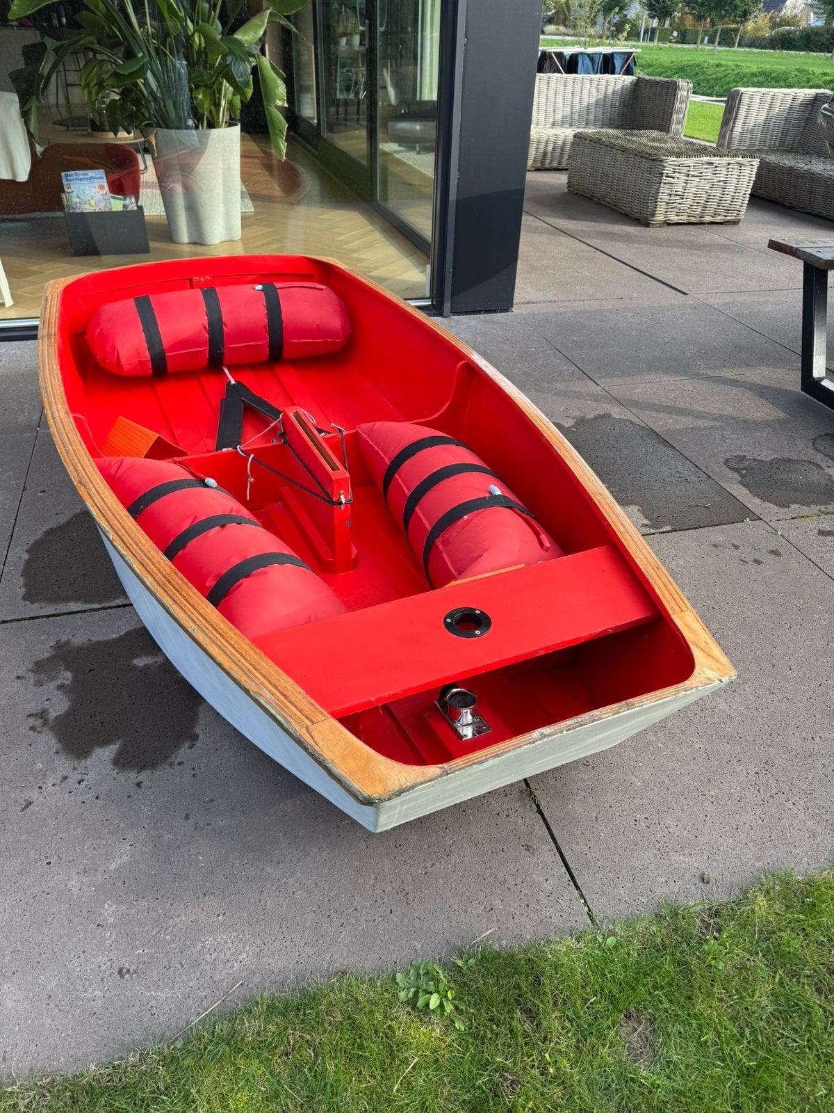 Houten optimist, Gebruikt, Minder dan 15 m², Overige typen, Ophalen