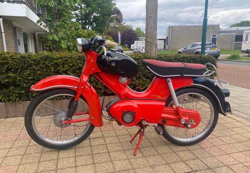 Kreidler Florett uit 1958 - Klassieke Bromfiets, Ophalen, Overige modellen, Maximaal 45 km/u, Zo goed als nieuw