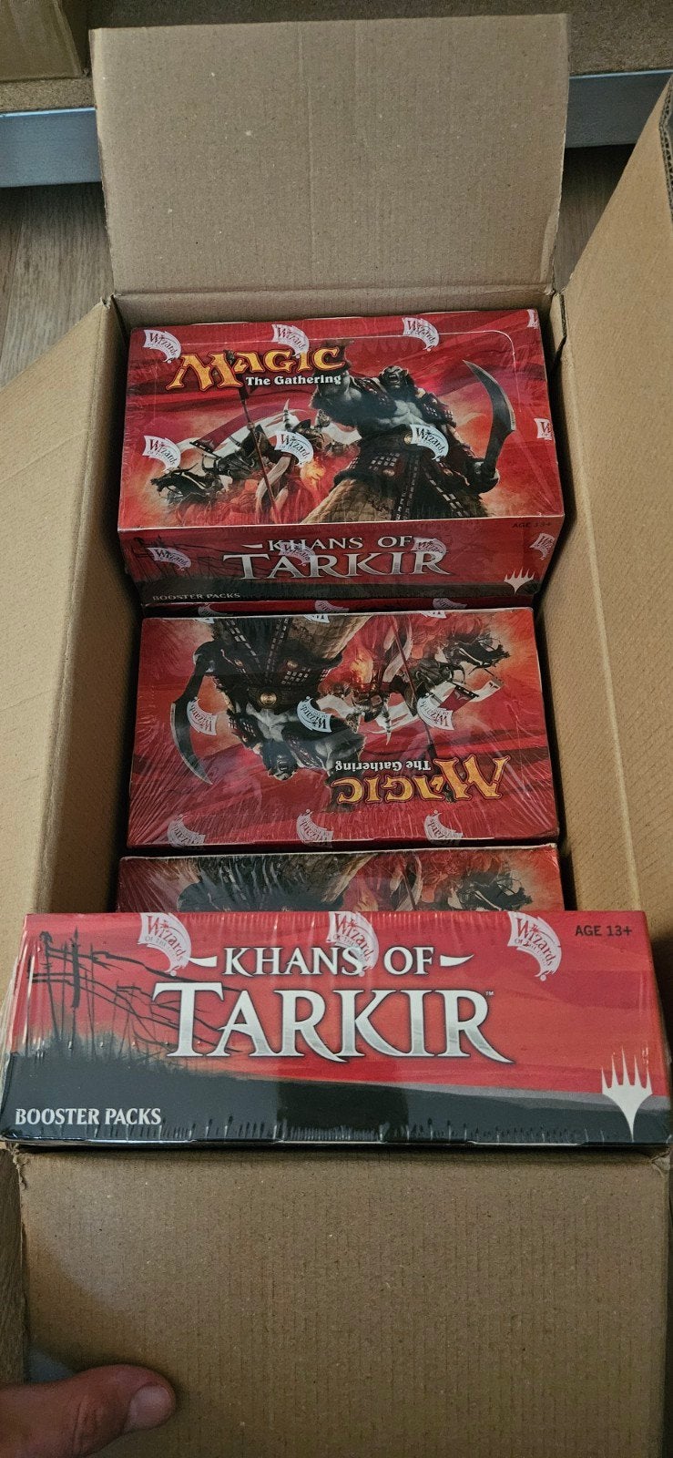 Khans Of Tarkir Booster box, Hobby en Vrije tijd, Ophalen of Verzenden, Nieuw, Boosterbox