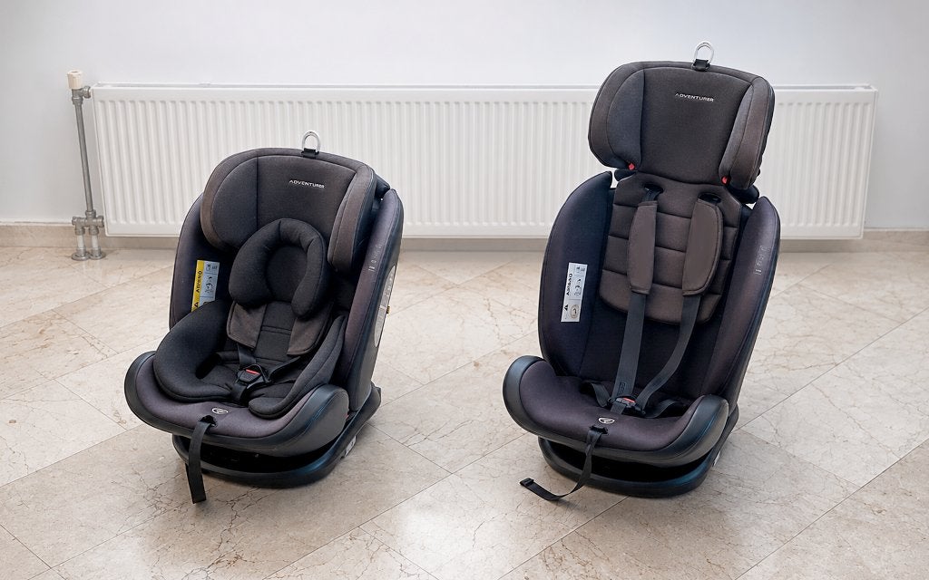 X Adventure 360 Draaibare Autostoel 0-36kg Isofix, Zo goed als nieuw, Isofix, 0 t/m 13 kg, Verstelbare rugleuning