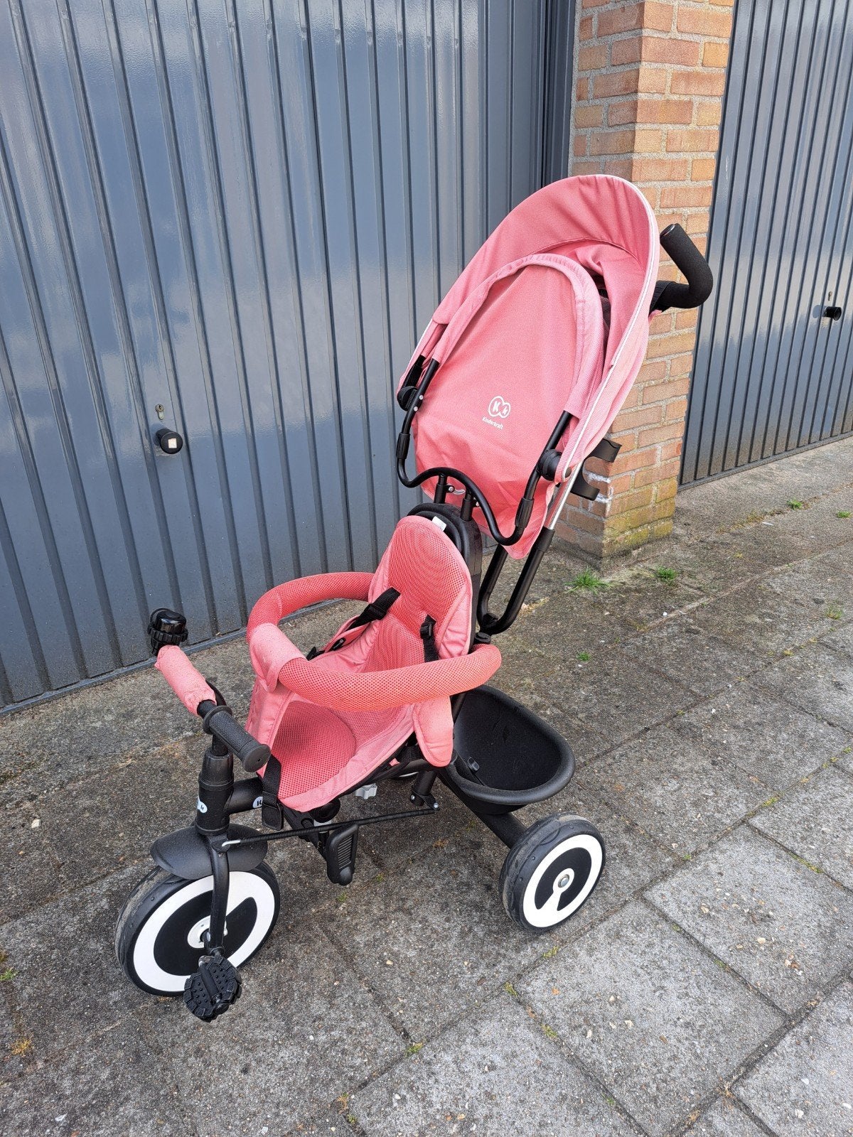 Kinderkraft driewieler in goede staat, Ophalen, Zo goed als nieuw, Kinderkraft, Verstelbare zitting