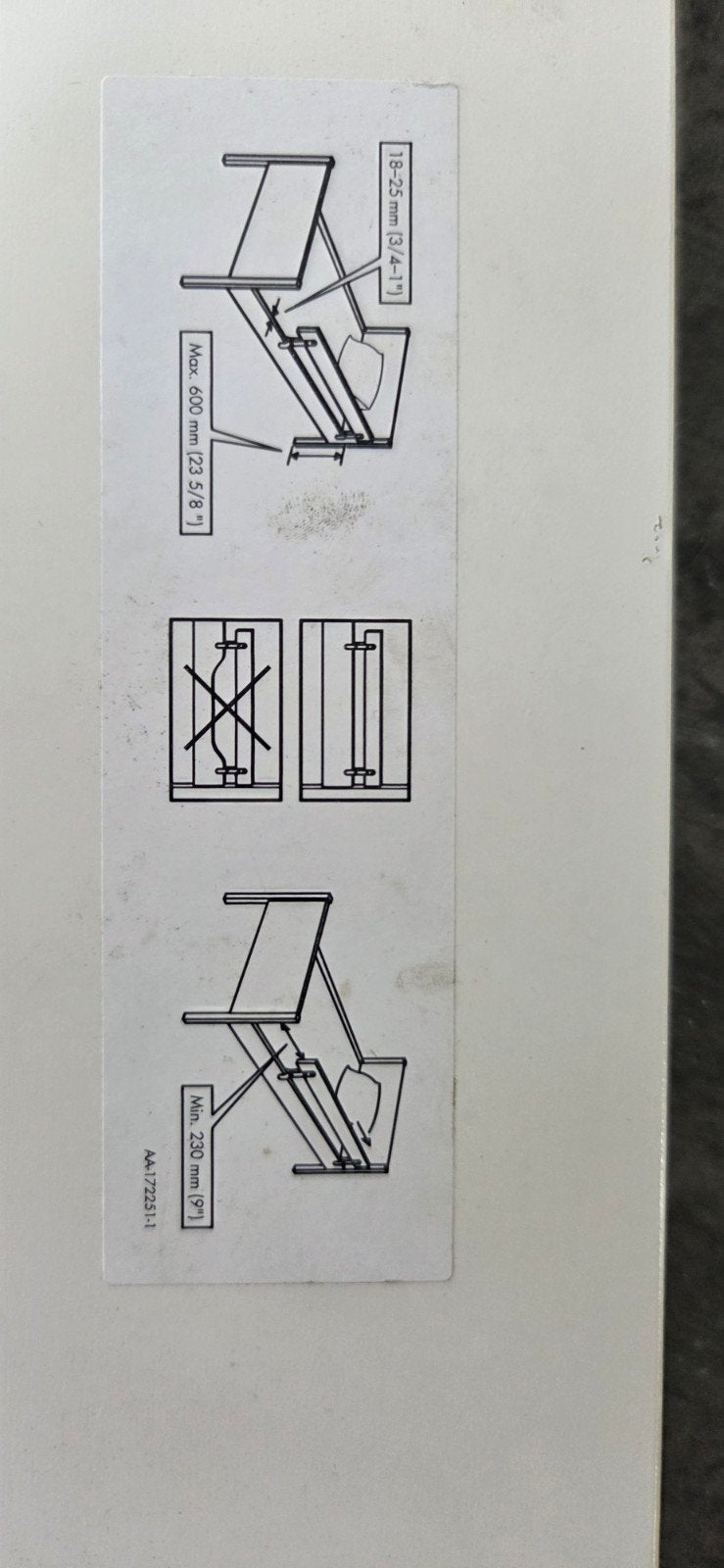 IKEA Patrull Klemhekje - Wit, Zo goed als nieuw, Ophalen, Zo goed als nieuw, Klemhekje, Metaal of IJzer