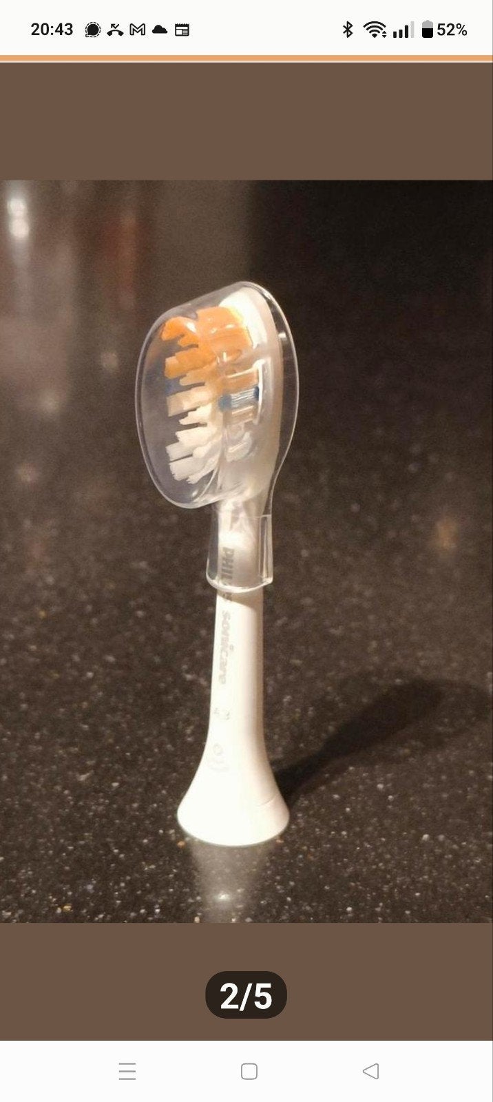 Originele Philips Sonicare A3  Opzetborstels (6, Verzenden, Nieuw, Mondverzorging