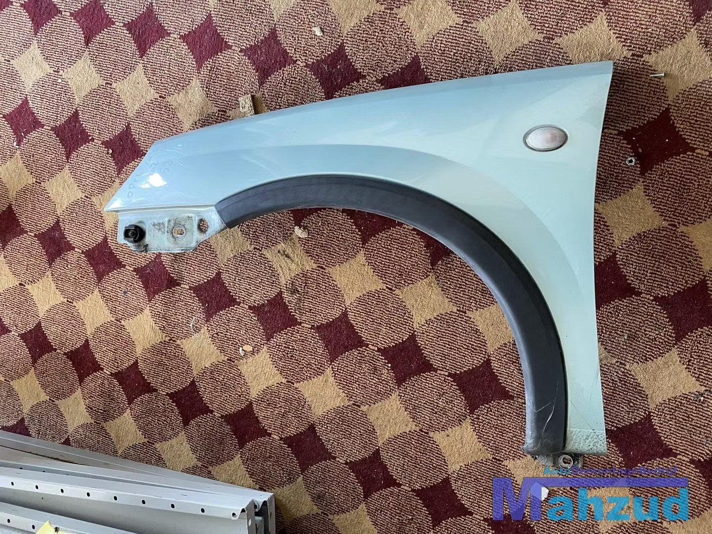 Opel Corsa C rechter zij scherm blauw ocean, Gebruikt, Opel Automobile GmbH, Ophalen of Verzenden, Kontakt@opel-infoservice.de