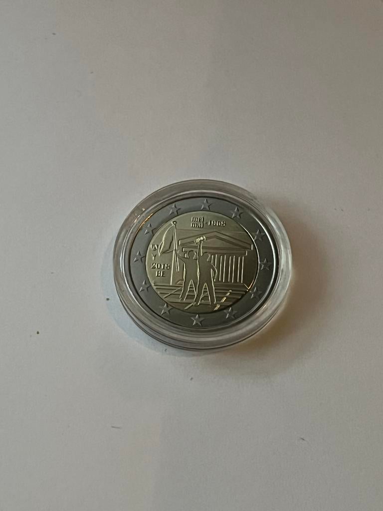 2 Euro België 2018 - Mei 1968 Herdenkingsmunt proof, Postzegels en Munten, Ophalen, België, 2 euro, Losse munt