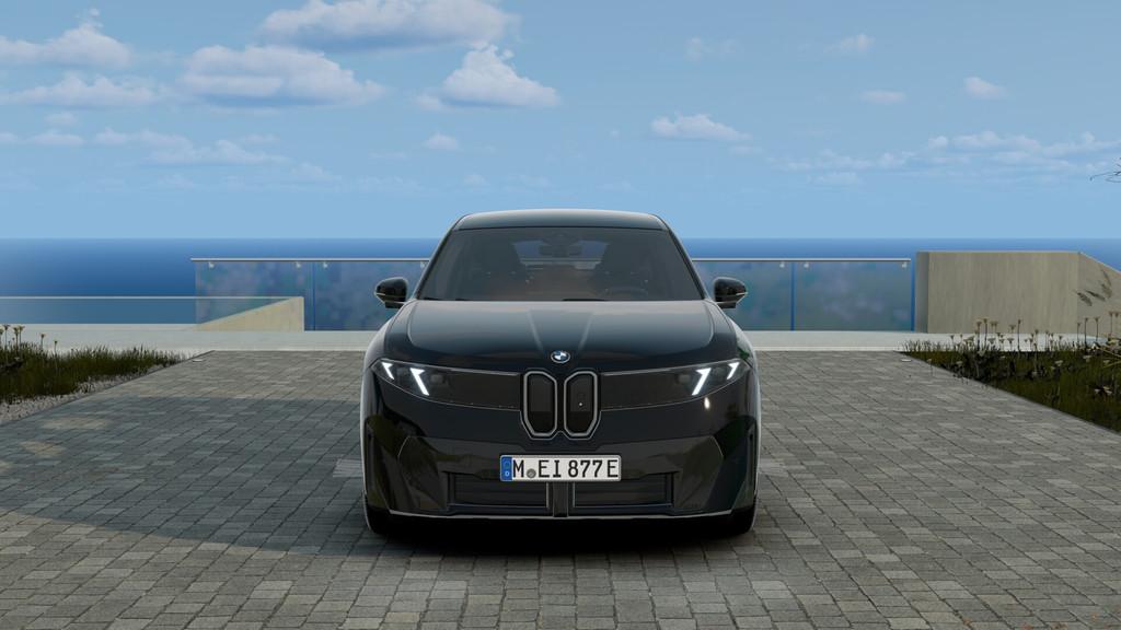 BMW iX3 40 eDrive M Sport / Panoramadak / Trekhaak / Stuurve, Auto's, BMW, Automaat, Achterwielaandrijving, Zwart, Zwart