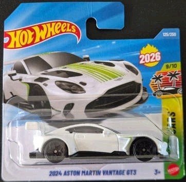Hot Wheels Aston Martin Vantage GT3 2024, Ophalen of Verzenden, Nieuw, Auto