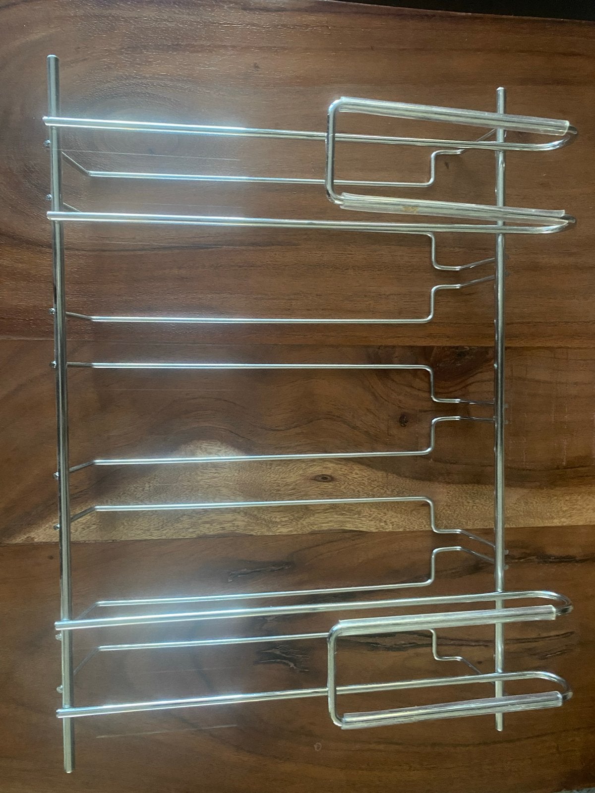 Metalen glazenrek Handig en Ruimtebesparend, Huis en Inrichting, Zilver, Ophalen of Verzenden, Metaal, Overige merken
