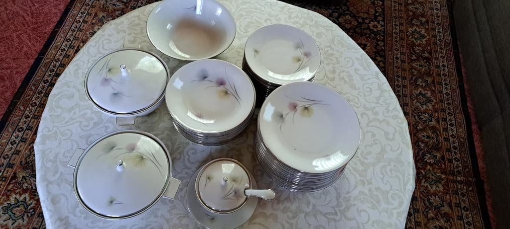 Servies antiek, Antiek en Kunst, Antiek | Servies compleet, Ophalen