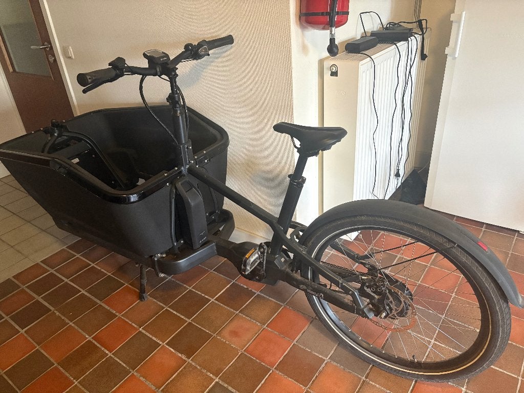 Electrische Bakfiets, merk cube, Goederen, Elektrisch, Zo goed als nieuw, Schijfrem