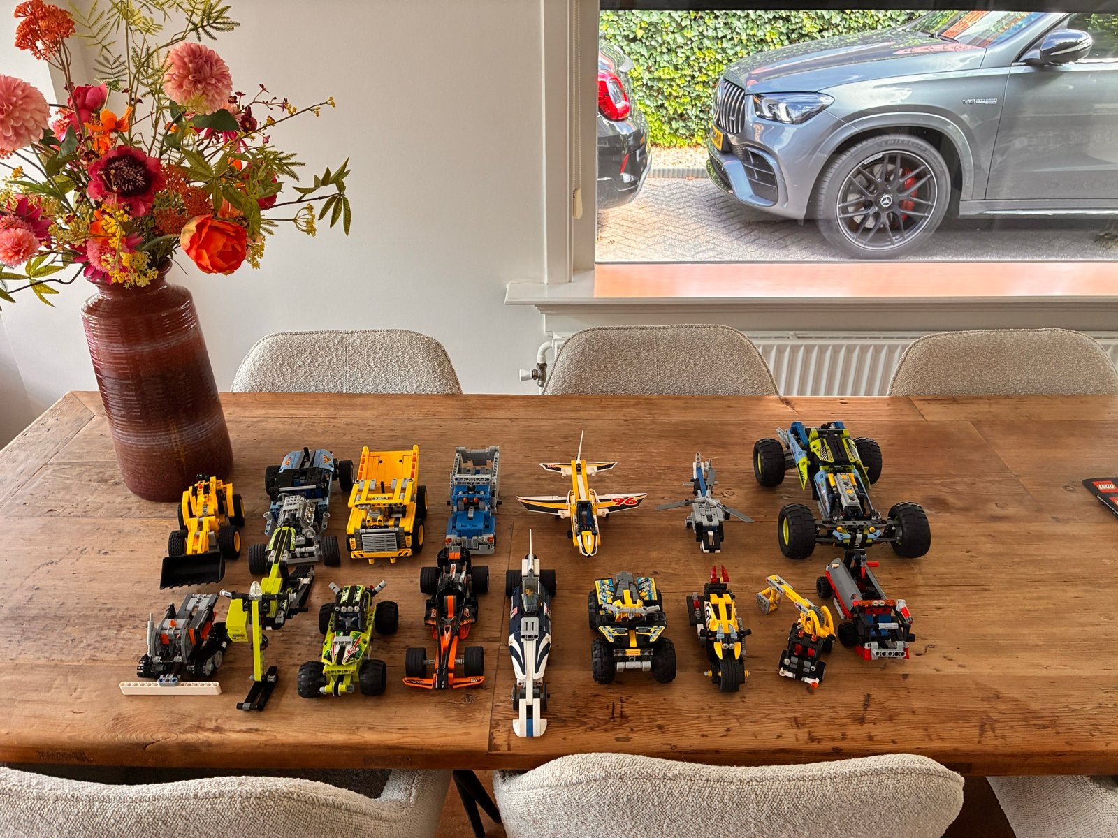 Grote collectie LEGO Technic sets met handleidingen, Ophalen, Zo goed als nieuw, Overige merken
