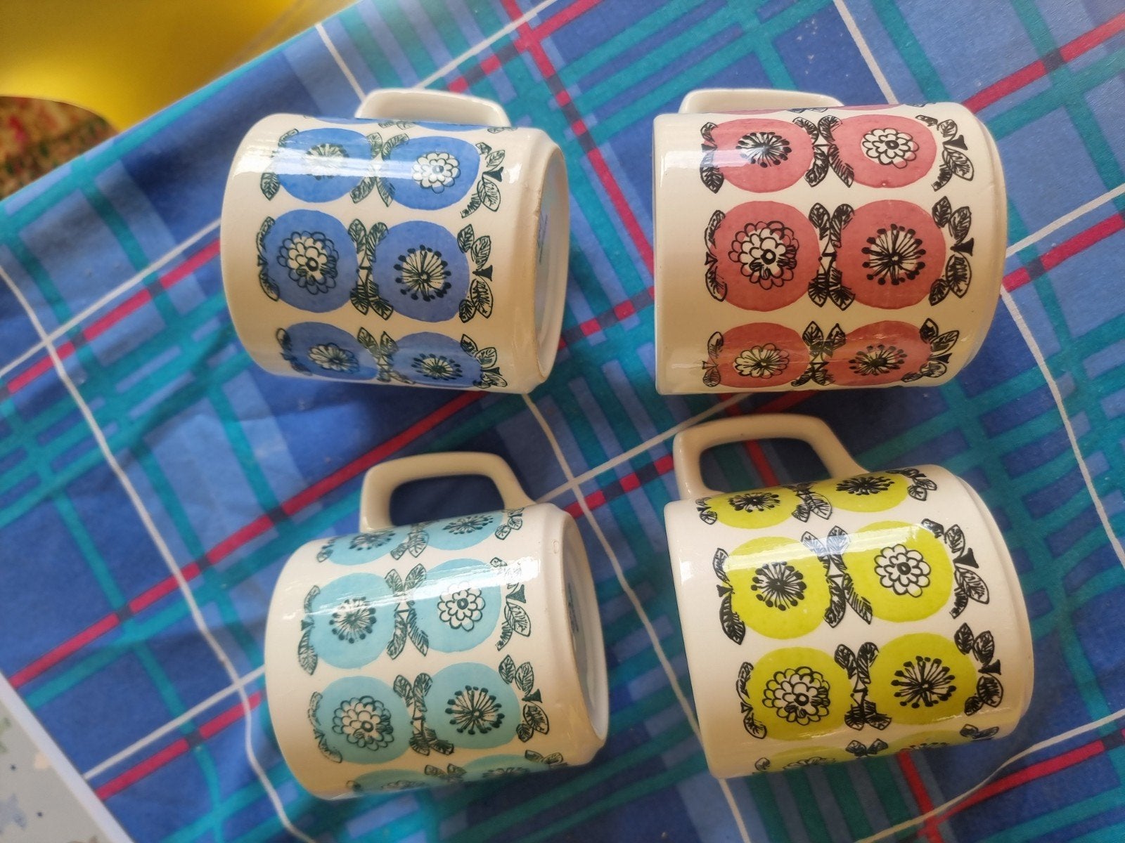 Bekers vintage Schramberg - alleen afhalen, Ophalen