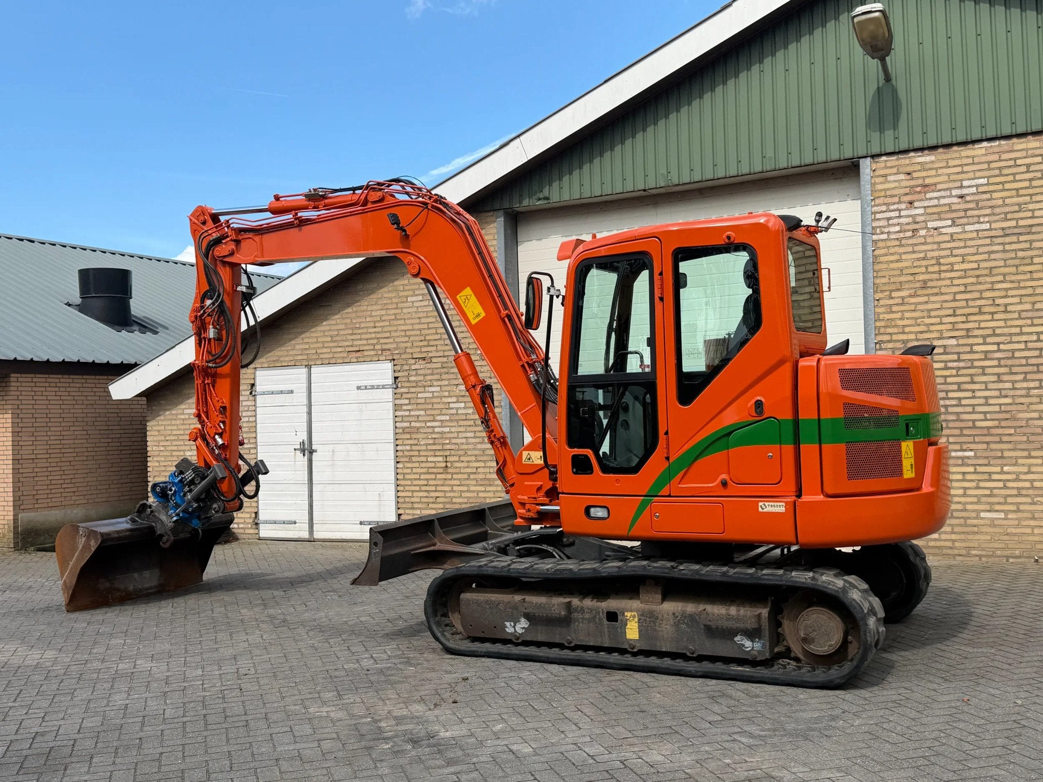 Case CX80C (bj 2018), Zakelijke goederen, Graafmachine