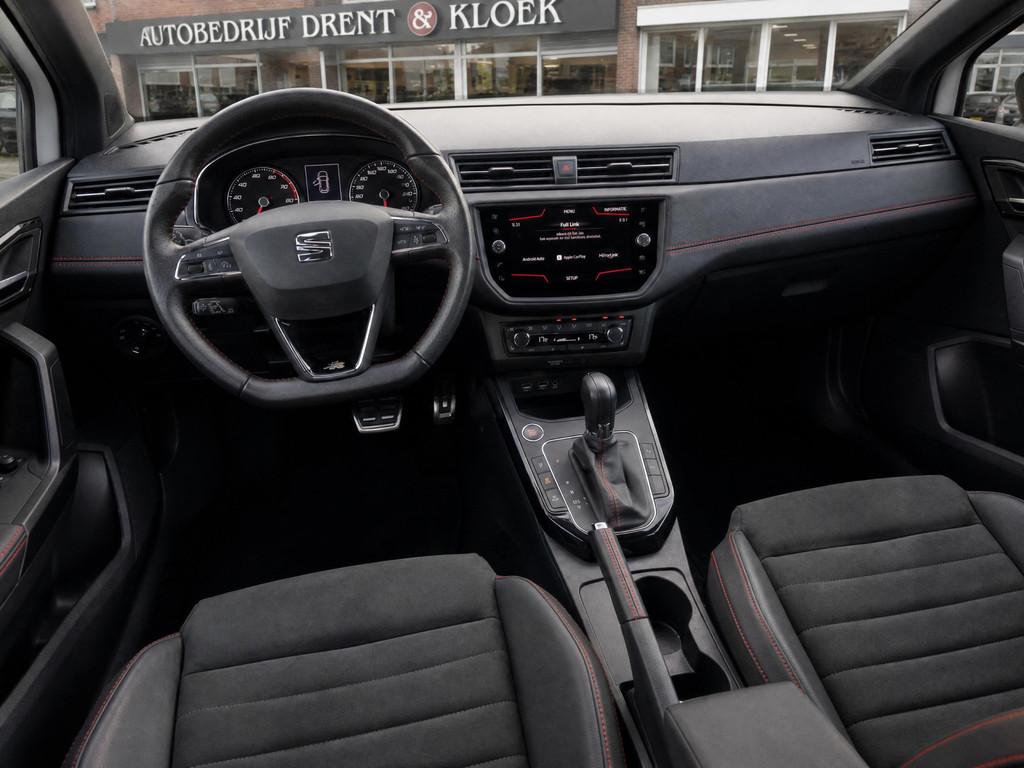 SEAT Arona 1.0 TSI FR Business Intense CAMERA BEATS AUDIO 18, Gebruikt, 116 pk, Wit, Bedrijf