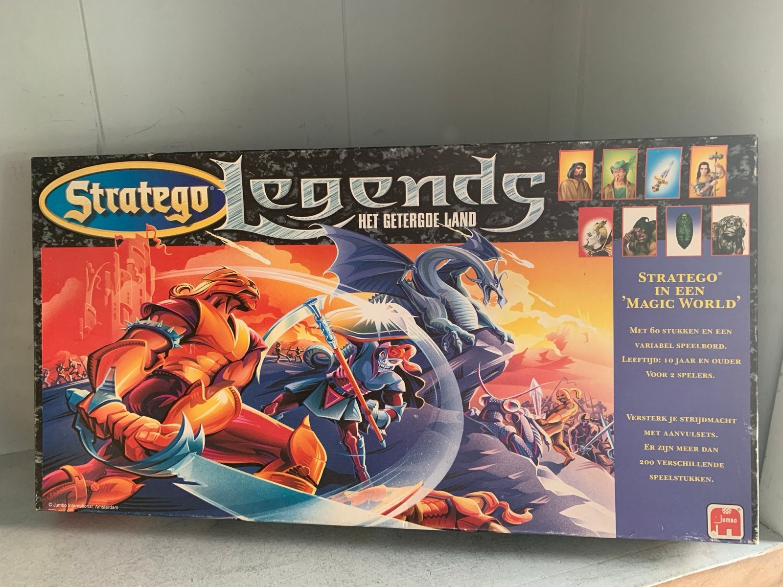 Stratego Legends: Het Getergde Land Bordspel, Hobby en Vrije tijd, Gezelschapsspellen | Bordspellen, Een of twee spelers, Ophalen of Verzenden
