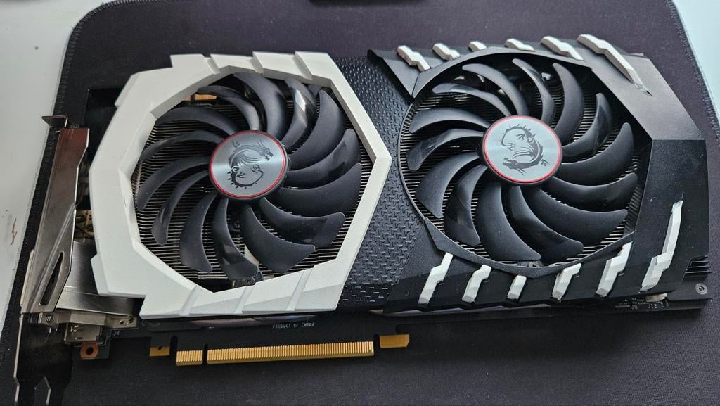 MSI Nvidia GeForce GTX 1080 8GB White Edition, PCI-Express 3, HDMI, Ophalen of Verzenden, Nvidia