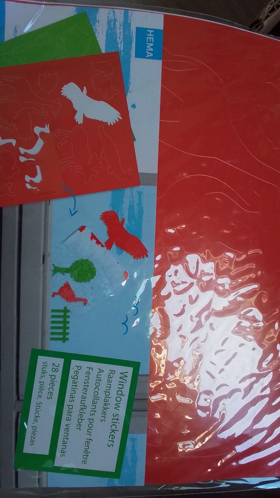 Raamstickers, Ophalen of Verzenden, Nieuw, Meerdere stickers